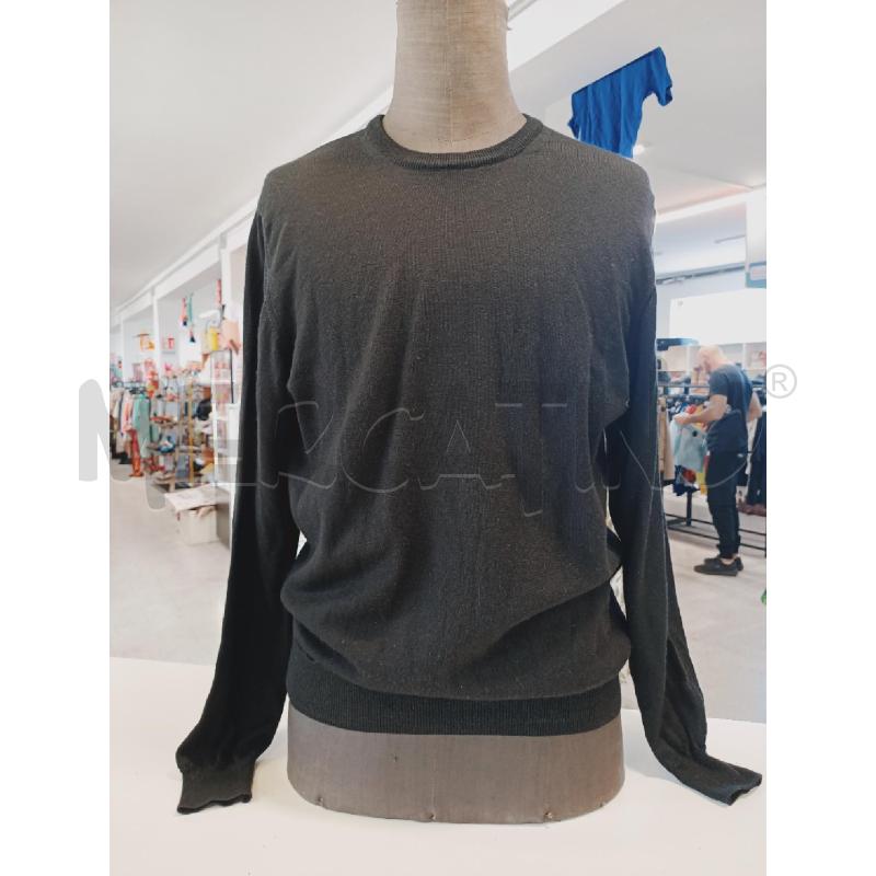 MAGLIONE UOMO HUNT GALLERY NERO  | Mercatino dell'Usato Roma rebibbia 1