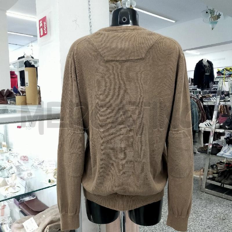 MAGLIONE UOMO TIMBERLAND MARRONE S LOGO BLU TGL | Mercatino dell'Usato Roma rebibbia 2