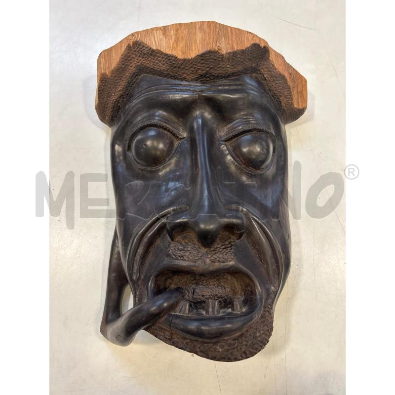 MASCHERA ETNICA GRANDE OCCHI GRANDI | Mercatino dell'Usato Roma rebibbia 1