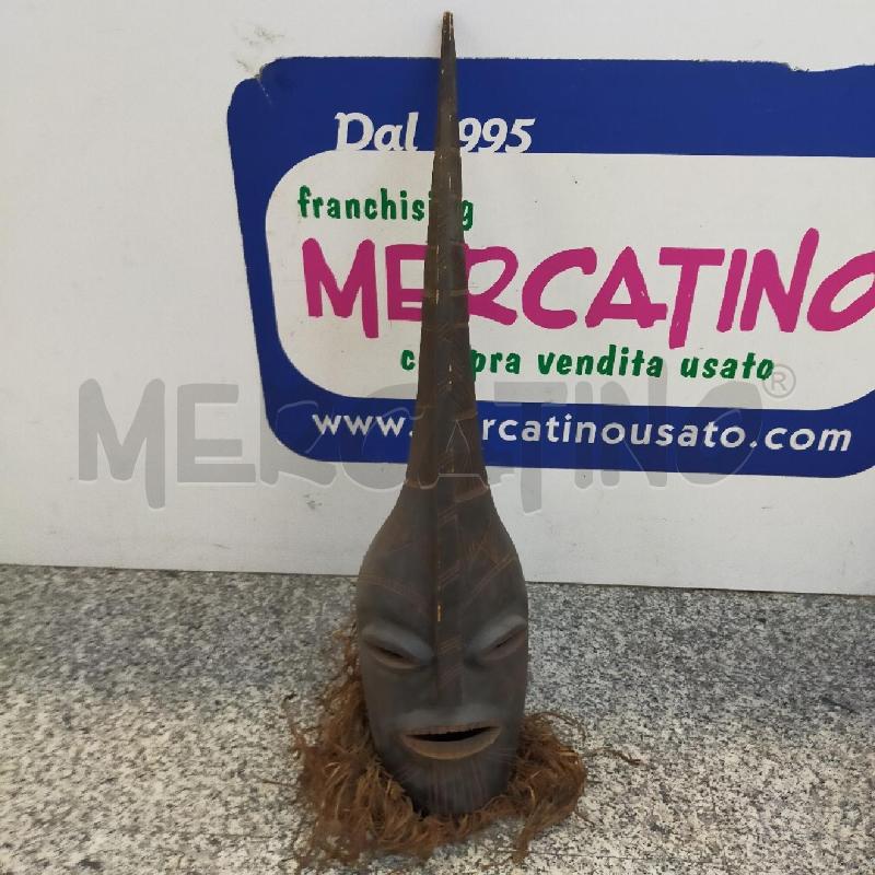 MASCHERA LEGNO GRANDE PUNTA | Mercatino dell'Usato Roma rebibbia 1