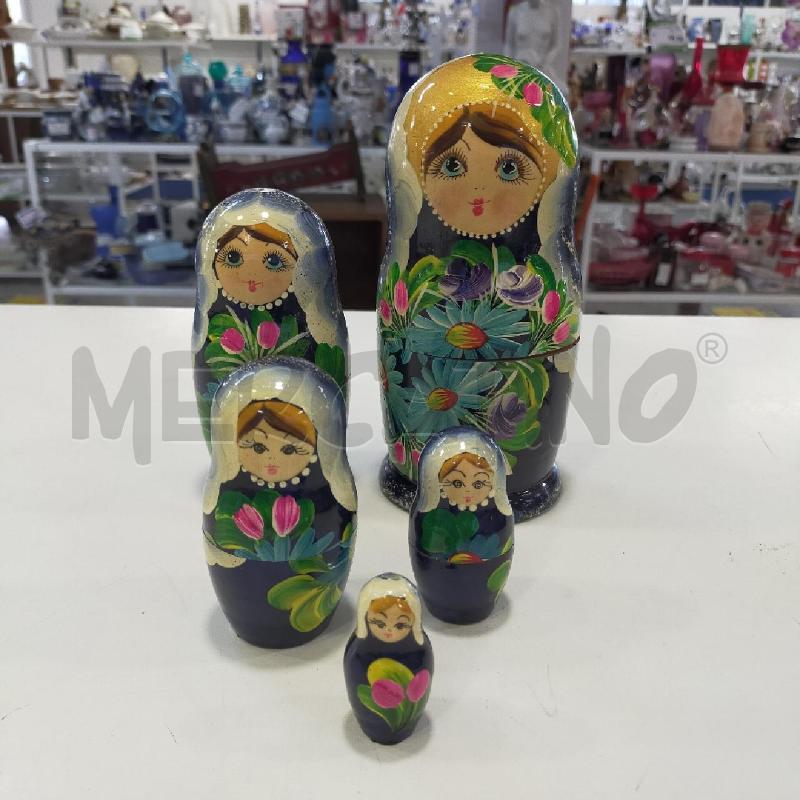 MATRIOSKA 5 PEZZI | Mercatino dell'Usato Roma rebibbia 2