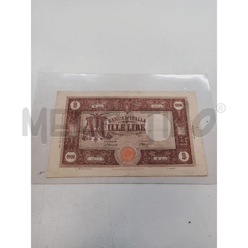 MILLE LIRE DICEMBRE 1946 | Mercatino dell'Usato Roma rebibbia 1