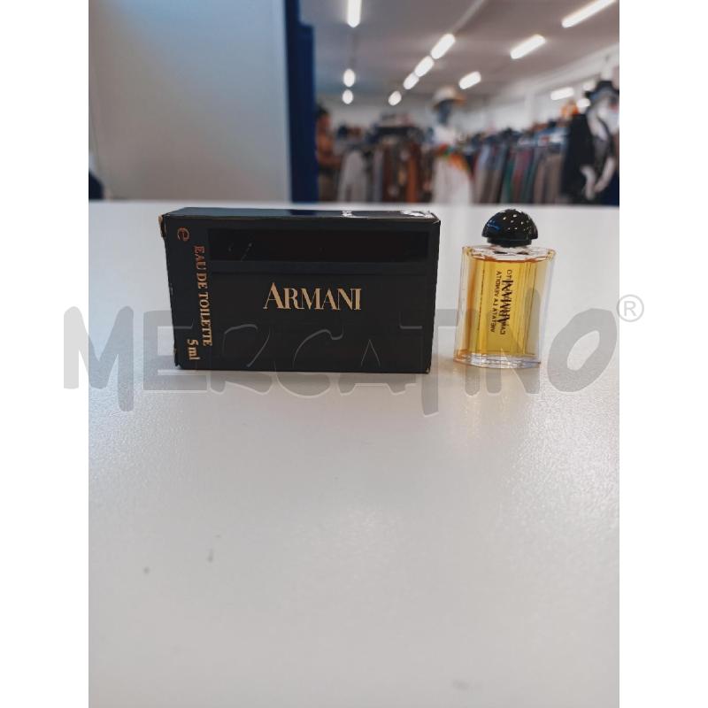 MINIATURA ARMANI EAU DE TOILETTE | Mercatino dell'Usato Roma rebibbia 1