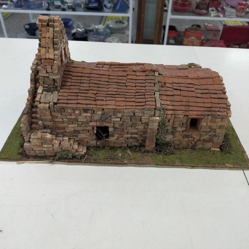 MINIATURA CASALE MATTONI | Mercatino dell'Usato Roma rebibbia 1