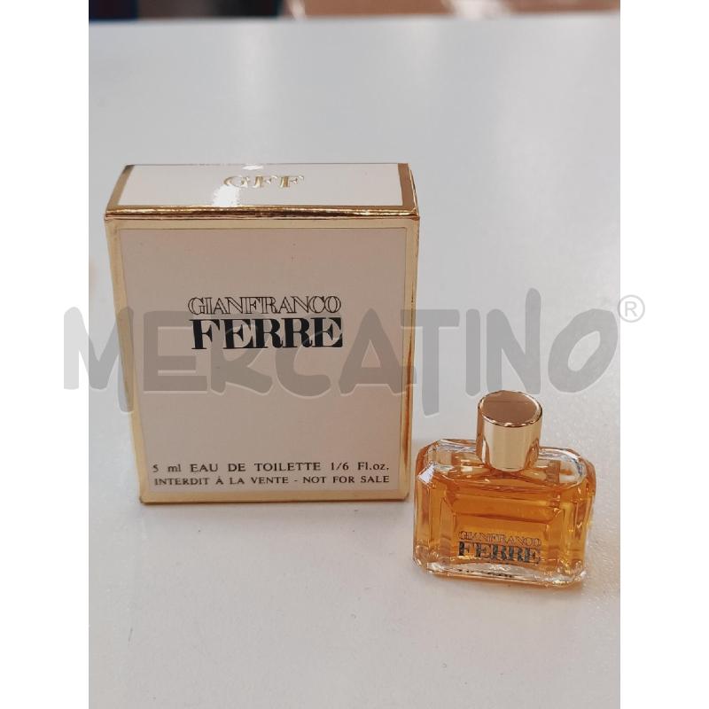 MINIATURA GIANFRANCO FERRE TOILETTE | Mercatino dell'Usato Roma rebibbia 1