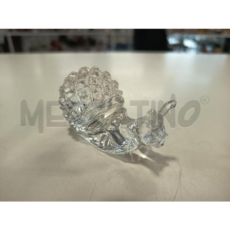 MINIATURA LUMACA CRISTALLO COLLE | Mercatino dell'Usato Roma rebibbia 1