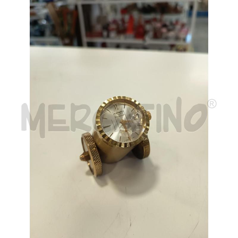 MINIATURA OROLOGIO DA TAVOLO CANNONE DOR  | Mercatino dell'Usato Roma rebibbia 1