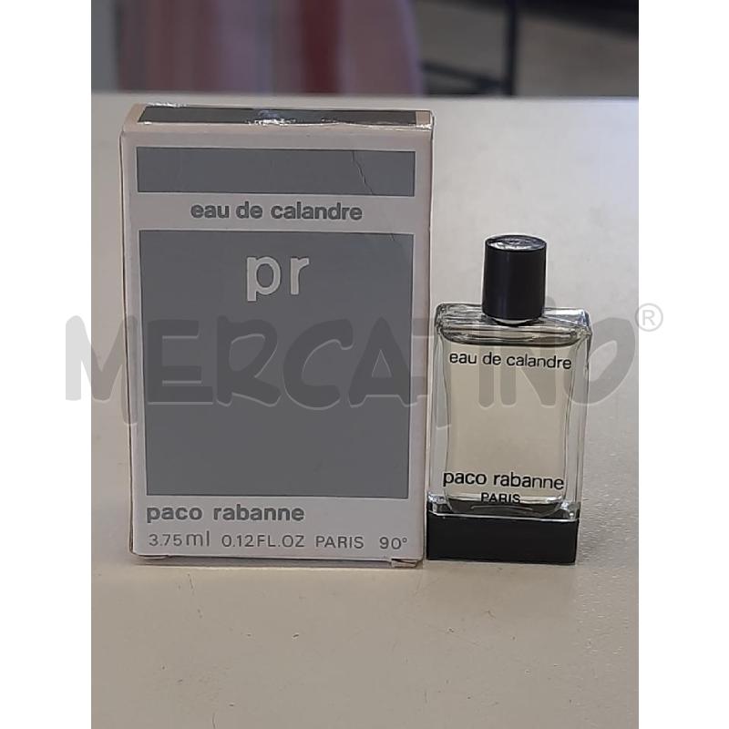 MINIATURA PACO RABANNE EAU DE CALANDRE | Mercatino dell'Usato Roma rebibbia 2
