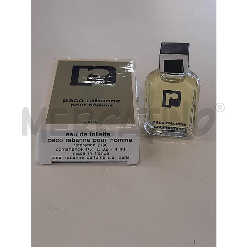 MINIATURA PACO RABANNE POUR HOMME | Mercatino dell'Usato Roma rebibbia 2