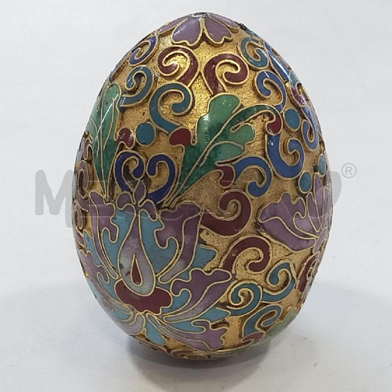 MINIATURA UOVO CLOISONNE COLORATO | Mercatino dell'Usato Roma rebibbia 1