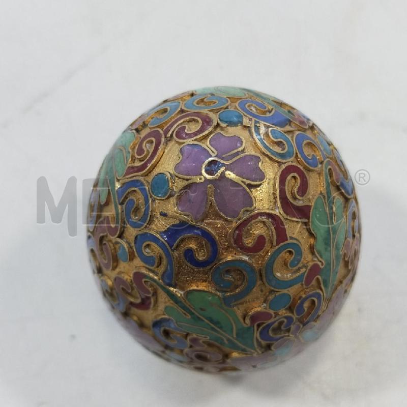MINIATURA UOVO CLOISONNE COLORATO | Mercatino dell'Usato Roma rebibbia 3
