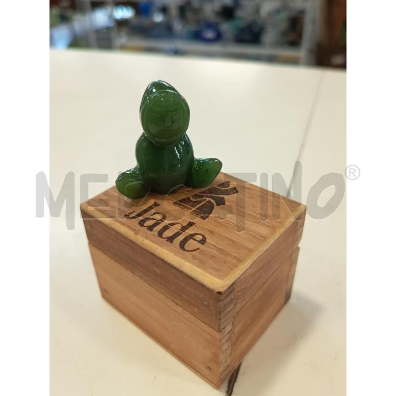 MINIATURA VERDE JADE  | Mercatino dell'Usato Roma rebibbia 1