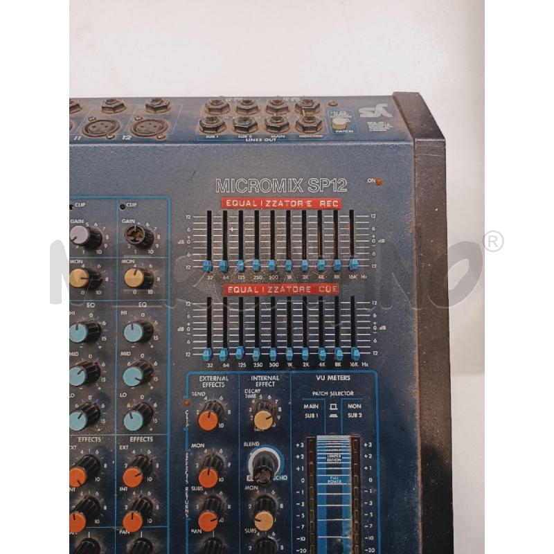 MIXER AUDIOPRO MICROMIX SP12 | Mercatino dell'Usato Roma rebibbia 2