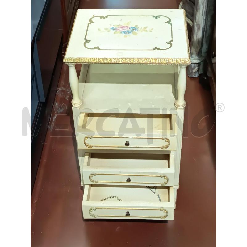 MOBILETTO STILE VENEZIANO 4 CASS.1 RIPIANO | Mercatino dell'Usato Roma rebibbia 4