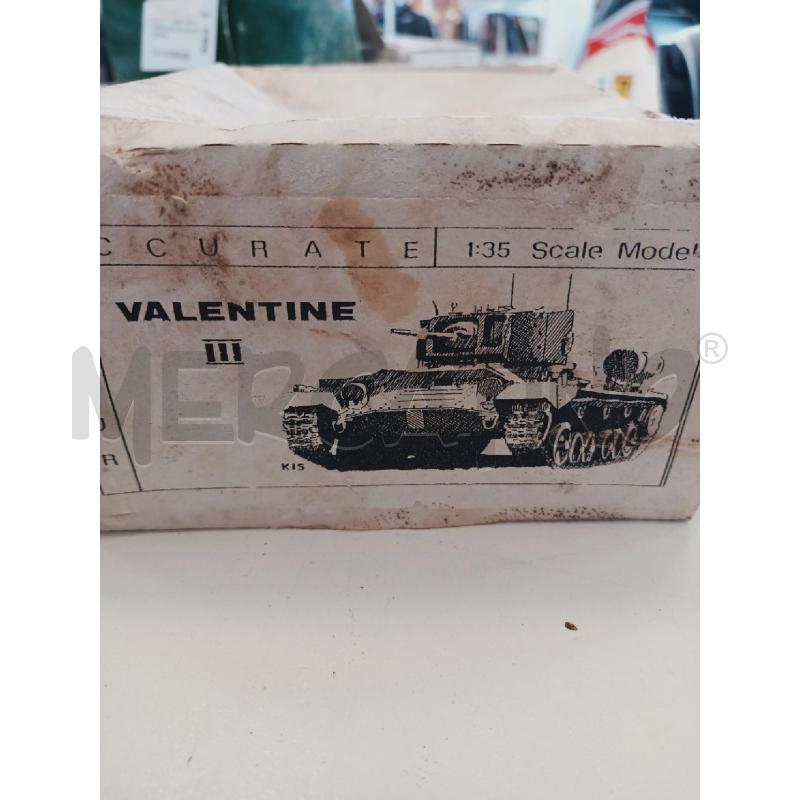MODELLINO ARMOUR ACCURATE VALENTINE III | Mercatino dell'Usato Roma rebibbia 1
