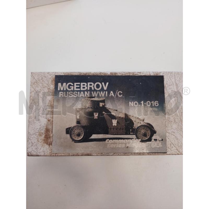 MODELLINO MGEBROV 1-016 COMMANDER SERIES MODELS | Mercatino dell'Usato Roma rebibbia 1