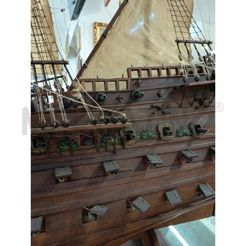 MODELLO GALEONE ROYAL SOLEIL LEGNO 205X180X67 | Mercatino dell'Usato Roma rebibbia 5