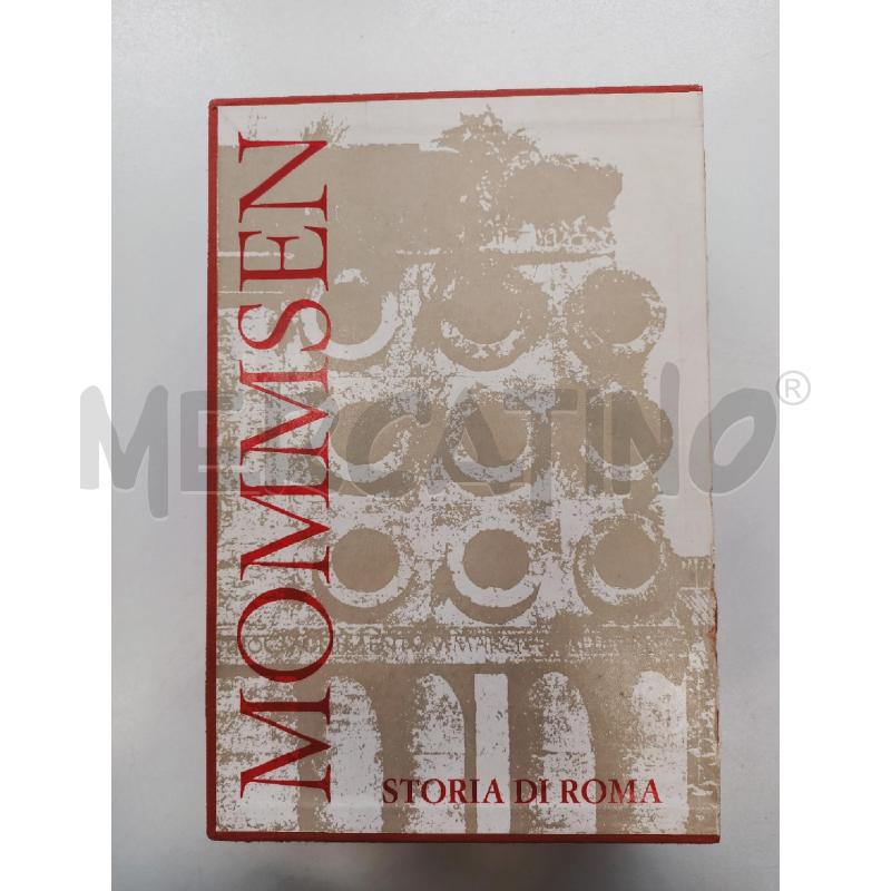 MOMMSEN STORIA DI ROMA 2VV | Mercatino dell'Usato Roma rebibbia 1