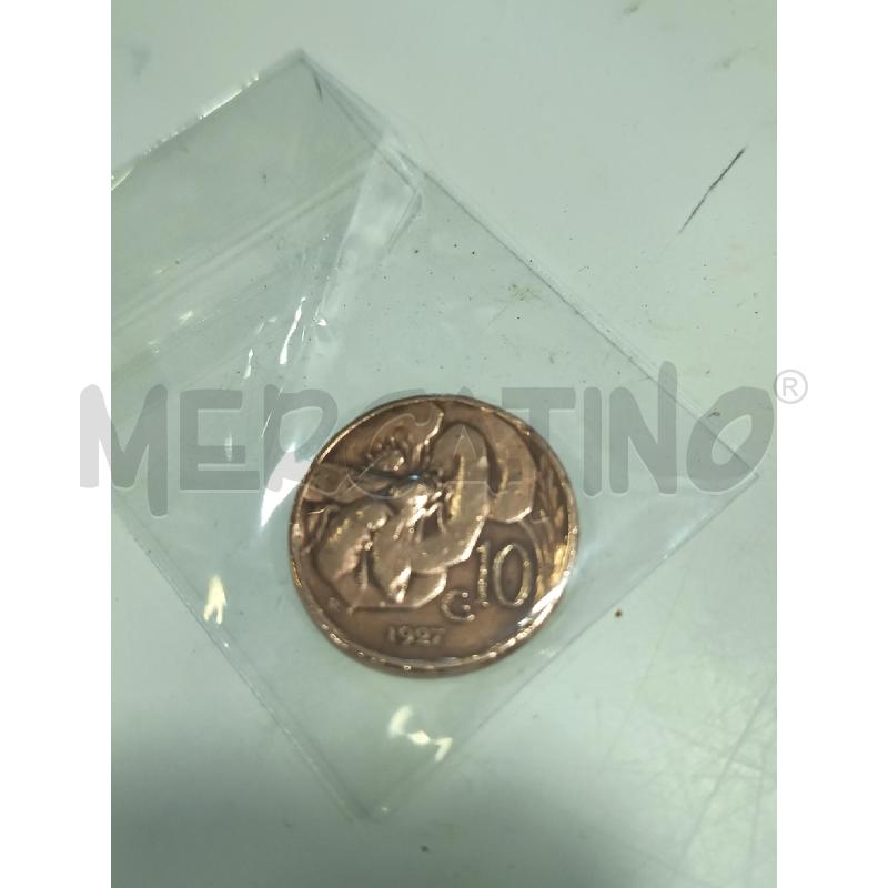 MONETA 10 CENT APE 1927 RAME | Mercatino dell'Usato Roma rebibbia 1
