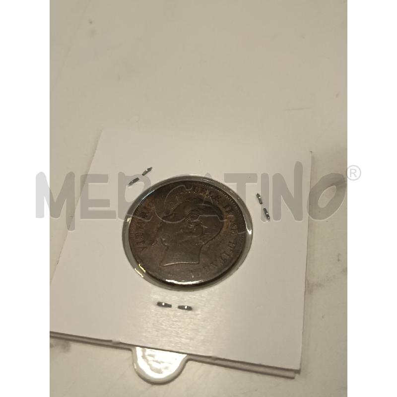 MONETA 5 CENT ZECCA NAPOLI REGNO 1861 | Mercatino dell'Usato Roma rebibbia 2