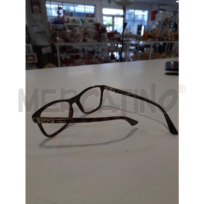 MONTATURA OCCHIALI VOGUE MARRONCINI SCURO | Mercatino dell'Usato Roma rebibbia 2