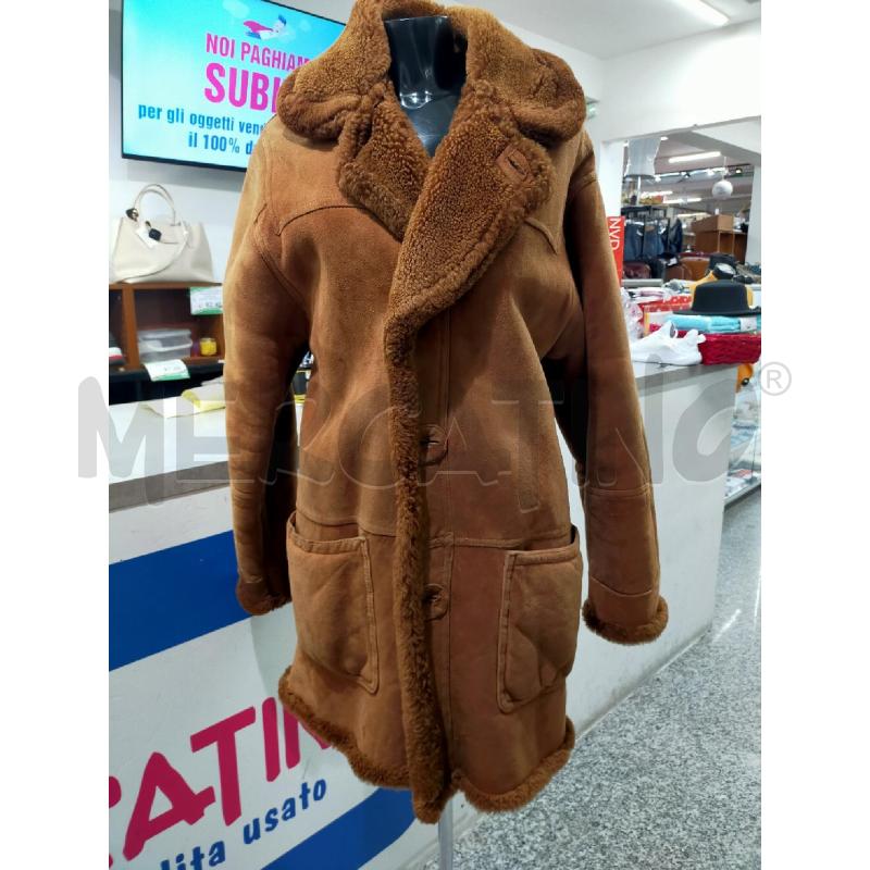 MONTONE UOMO SHEARLING MARPEL MARRONE | Mercatino dell'Usato Roma rebibbia 1