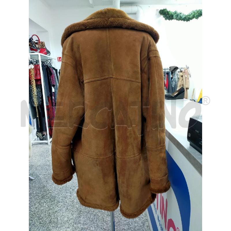 MONTONE UOMO SHEARLING MARPEL MARRONE | Mercatino dell'Usato Roma rebibbia 3