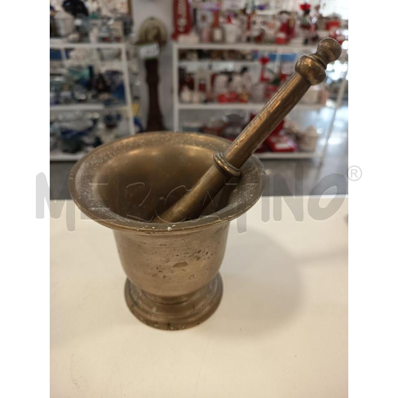 MORTAIO OTTONE CON PESTELLO | Mercatino dell'Usato Roma rebibbia 1