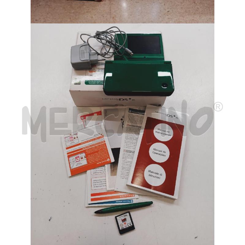 NINTENDO DS XL VERDE SCAT | Mercatino dell'Usato Roma rebibbia 1