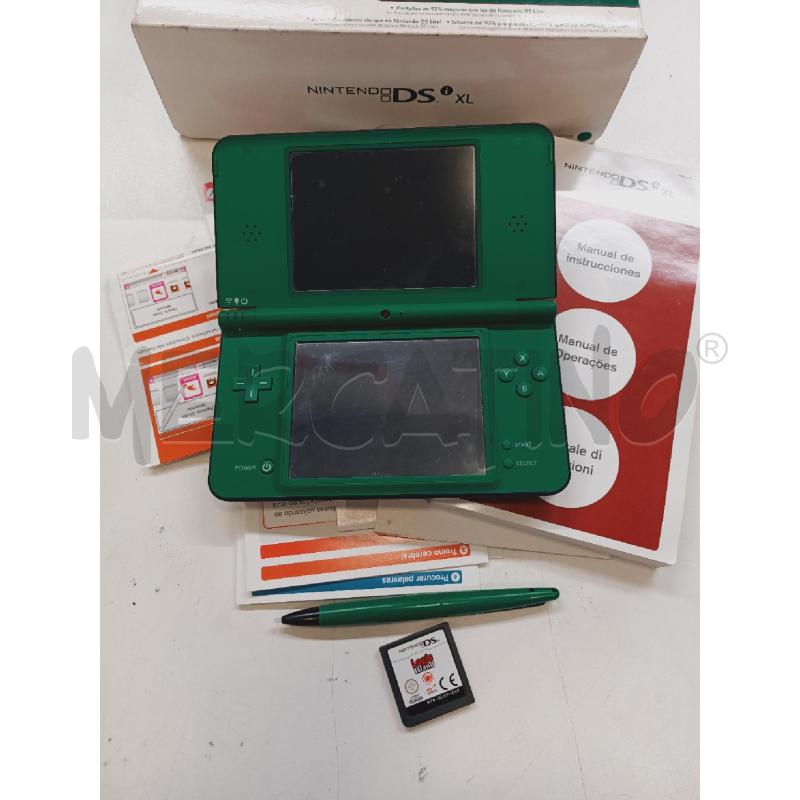 NINTENDO DS XL VERDE SCAT | Mercatino dell'Usato Roma rebibbia 2