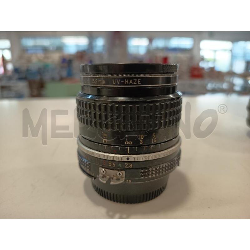 OBIETTIVO FOTOGRAFICO NIKON NIKKOR 24MM 1:2.8 | Mercatino dell'Usato Roma rebibbia 3