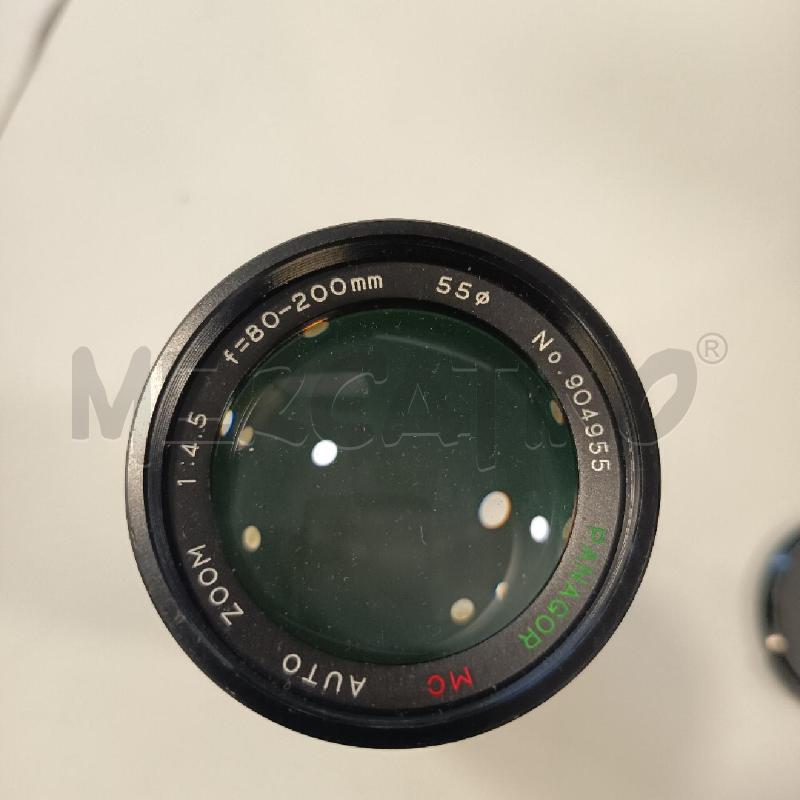 OBIETTIVO FOTOGRAFICO PANAGOR 1:4.5 F80-200 | Mercatino dell'Usato Roma rebibbia 2