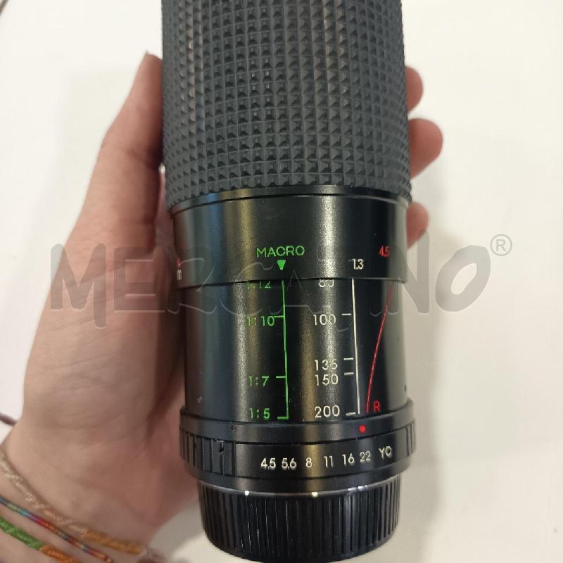 OBIETTIVO FOTOGRAFICO PANAGOR 1:4.5 F80-200 | Mercatino dell'Usato Roma rebibbia 3