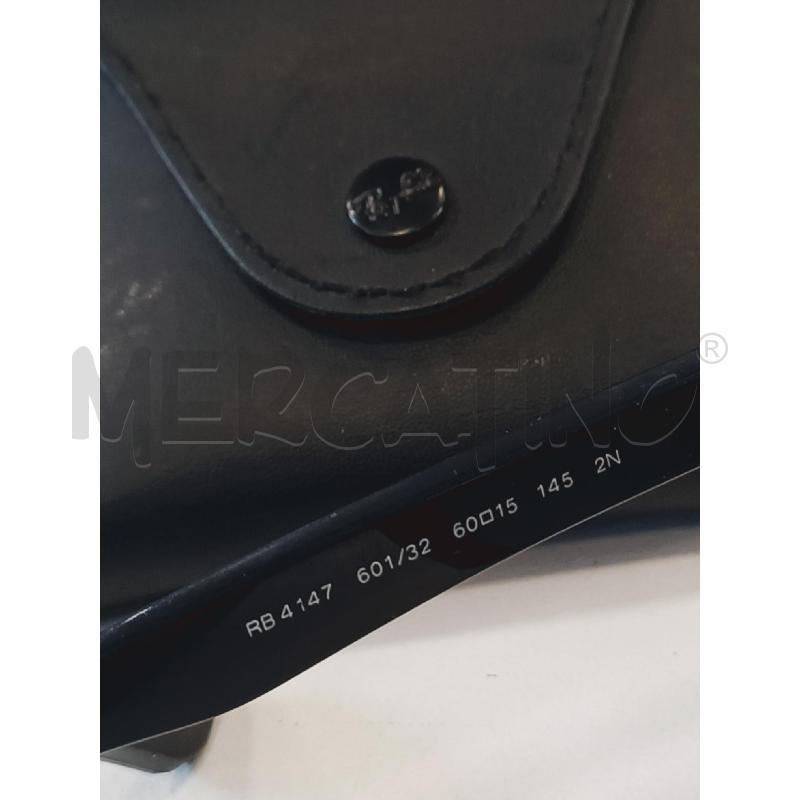OCCHIALI DA SOLE RAYBAN CODRB4147 601/32 NERI  | Mercatino dell'Usato Roma rebibbia 3