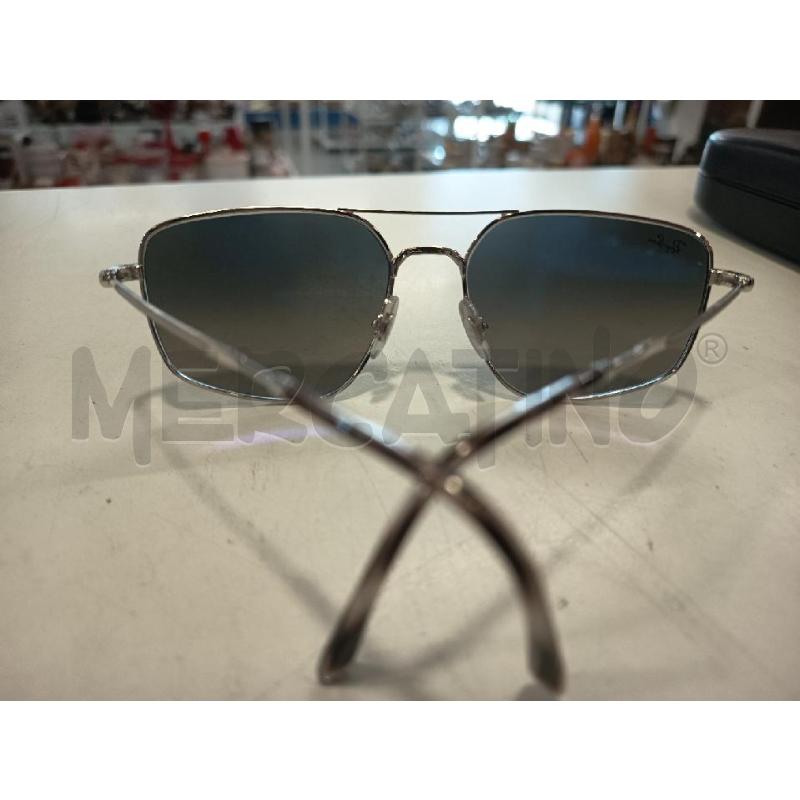 OCCHIALI DONNA RAYBAN GRIGIO SFUMATO RB3666 003/71 | Mercatino dell'Usato Roma rebibbia 2