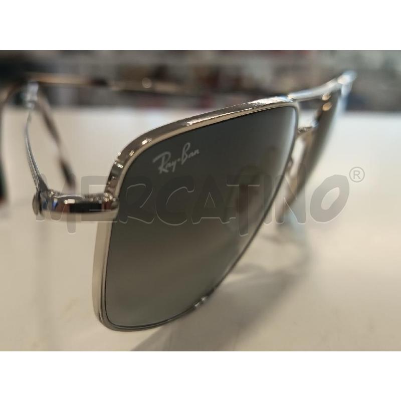 OCCHIALI DONNA RAYBAN GRIGIO SFUMATO RB3666 003/71 | Mercatino dell'Usato Roma rebibbia 3