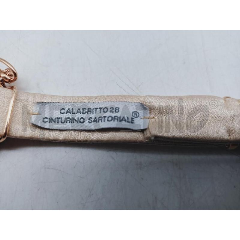 OROLOGIO DA POLSO CALABRITTO28 CINTURINO SARTORIALE  | Mercatino dell'Usato Roma rebibbia 4