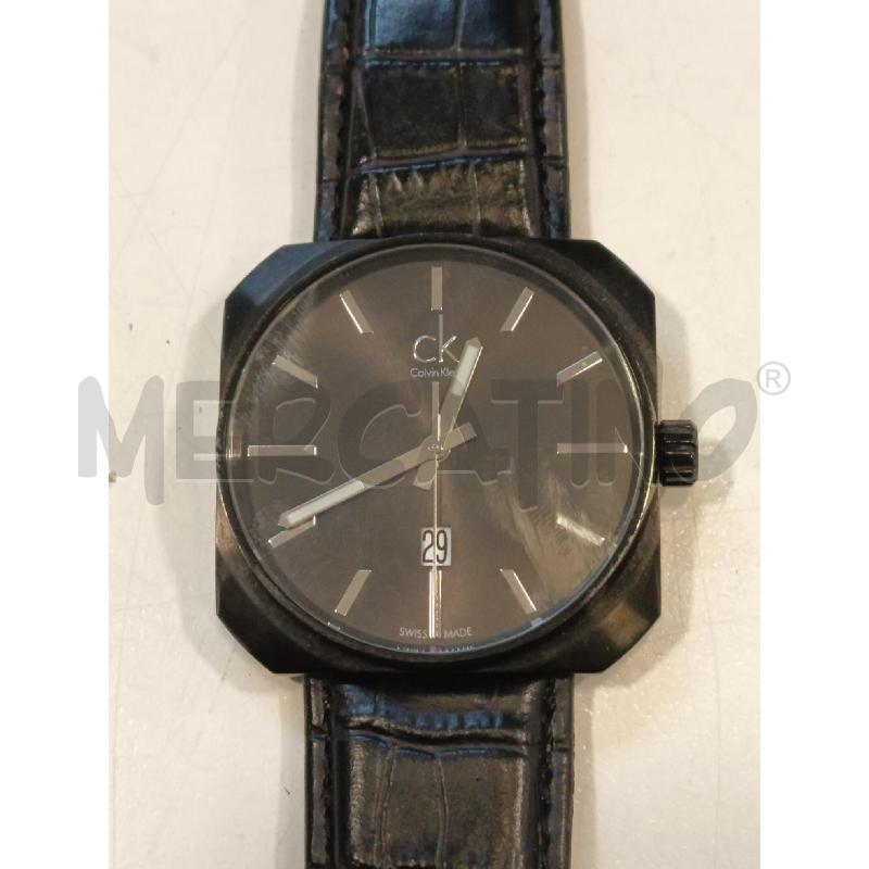 OROLOGIO DA POLSO CALVIN KLEIN NERO | Mercatino dell'Usato Roma rebibbia 2