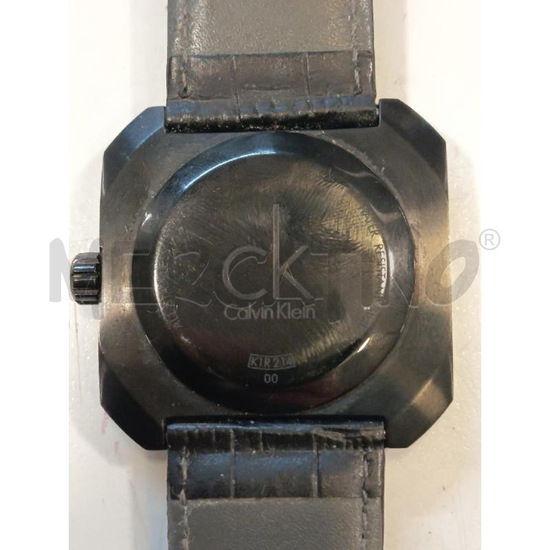 OROLOGIO DA POLSO CALVIN KLEIN NERO | Mercatino dell'Usato Roma rebibbia 3