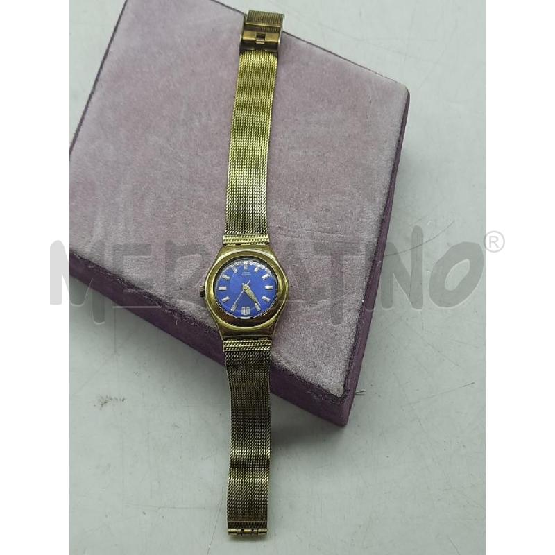 OROLOGIO DA POLSO DORATO SWATCH IRONY | Mercatino dell'Usato Roma rebibbia 1