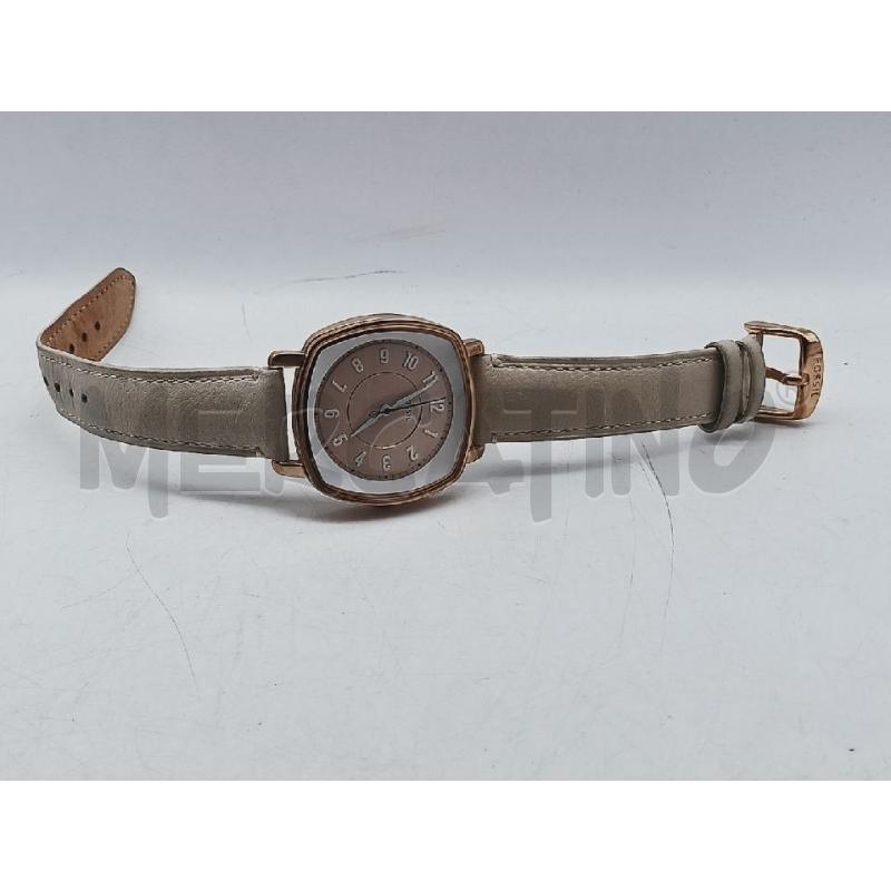 OROLOGIO DA POLSO FOSSIL QUADRANTE ROSA S/DORATO S | Mercatino dell'Usato Roma rebibbia 1