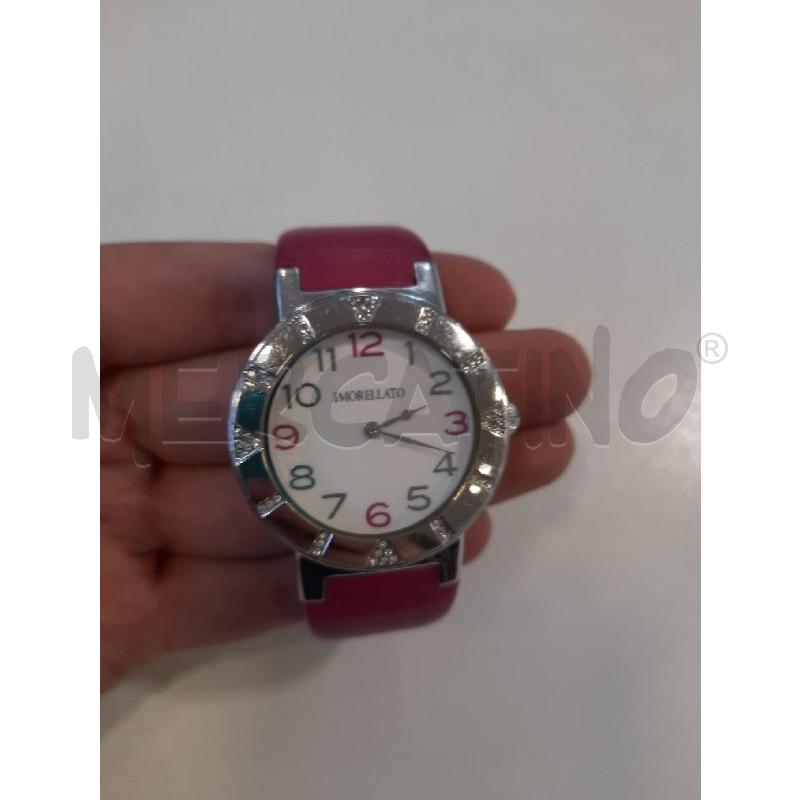 OROLOGIO DA POLSO MORELLATO CINTURINO ROSA | Mercatino dell'Usato Roma rebibbia 1