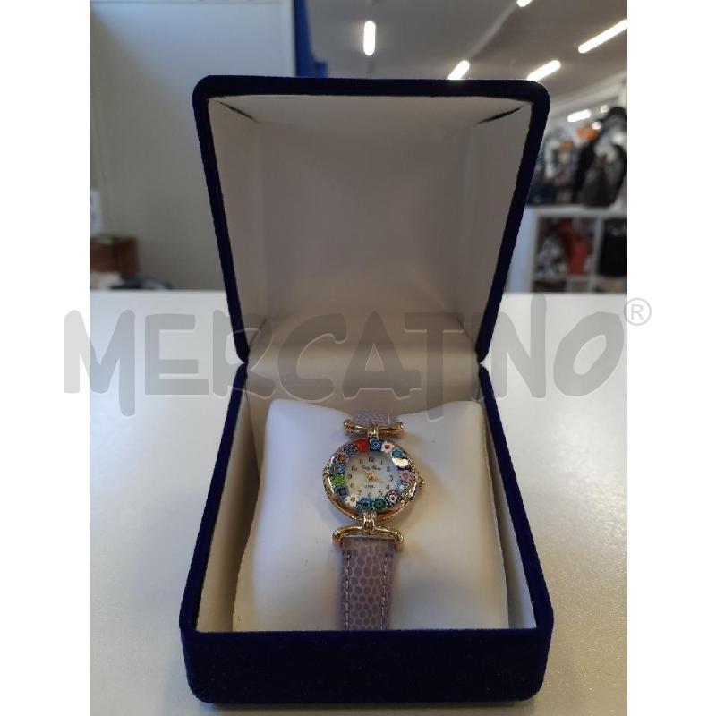 OROLOGIO DA POLSO MURRINA FIORI DET DOR CINTURINO LILLA | Mercatino dell'Usato Roma rebibbia 2