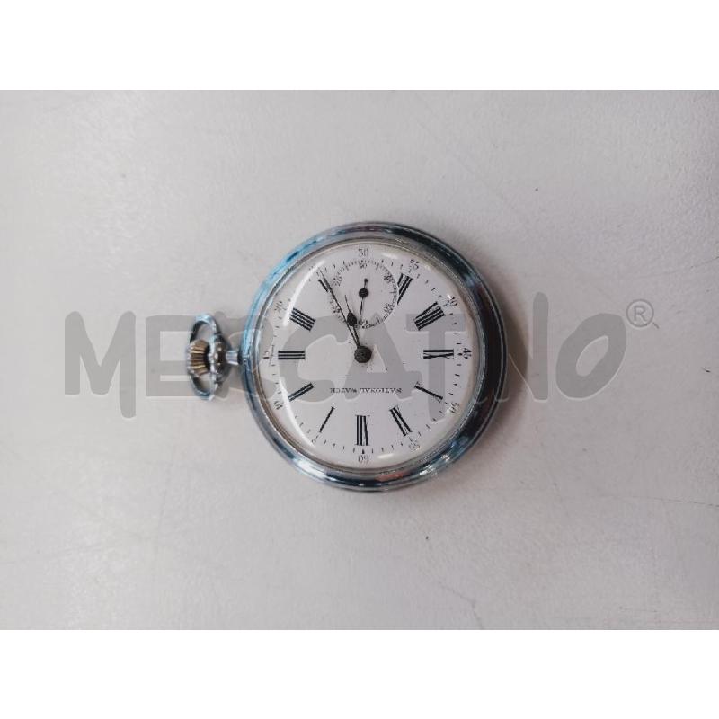OROLOGIO DA TASCHINO AUTOMATICO NATIONAL WATCH | Mercatino dell'Usato Roma rebibbia 1