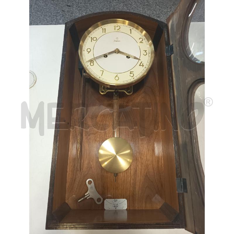 OROLOGIO PENDOLO JUNG HANS+CHIAVE | Mercatino dell'Usato Roma rebibbia 2