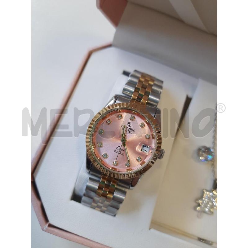 OROLOGIO + PARURE EMPORIO LIMITED QUARZO | Mercatino dell'Usato Roma rebibbia 2