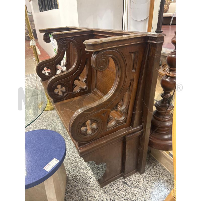 PANCA LEGNO DOPPIA DA CHIESA DA RIV | Mercatino dell'Usato Roma rebibbia 2