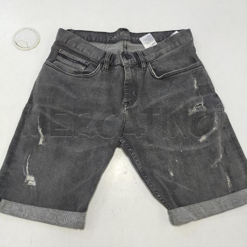 PANTALONCINO DONNA JEANS NERI CALVIN KLEIN JEANS STRAPPI | Mercatino dell'Usato Roma rebibbia 1