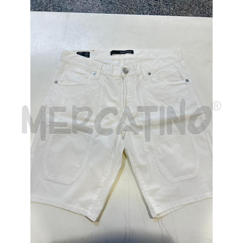 PANTALONCINO UOMO BIANCO JECKERSON | Mercatino dell'Usato Roma rebibbia 1