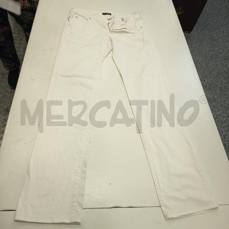 PANTALONE DONNA ARMANI JEANS BIANCHI | Mercatino dell'Usato Roma rebibbia 1